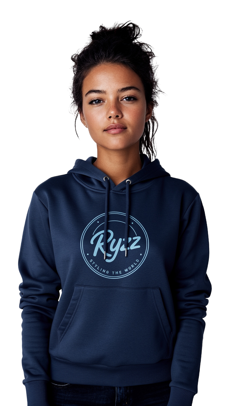 Ladies Blue Hoody