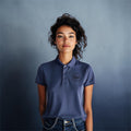 Ladies Blue Polo