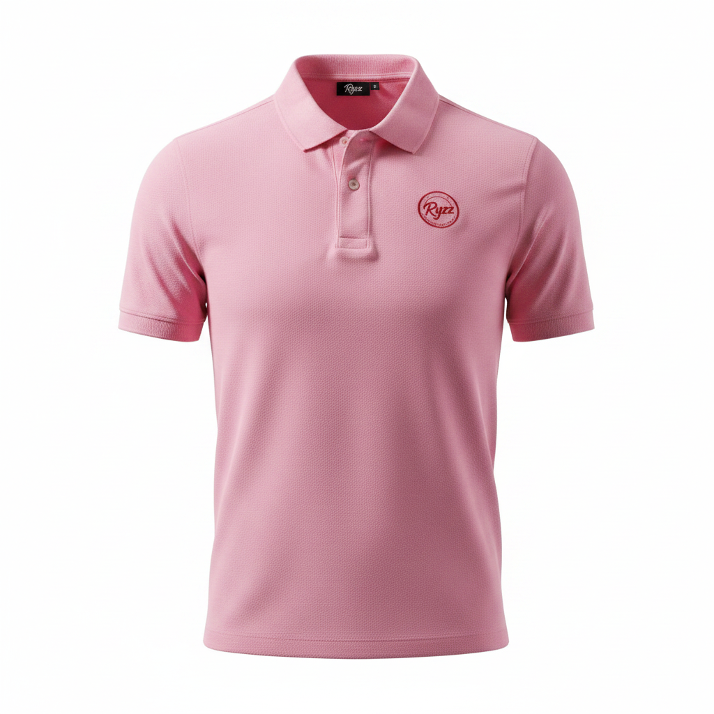 Ladies Pink Polo