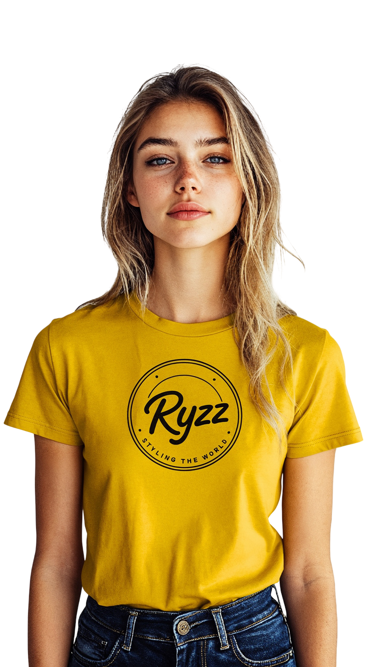 Ladies Yellow Tee