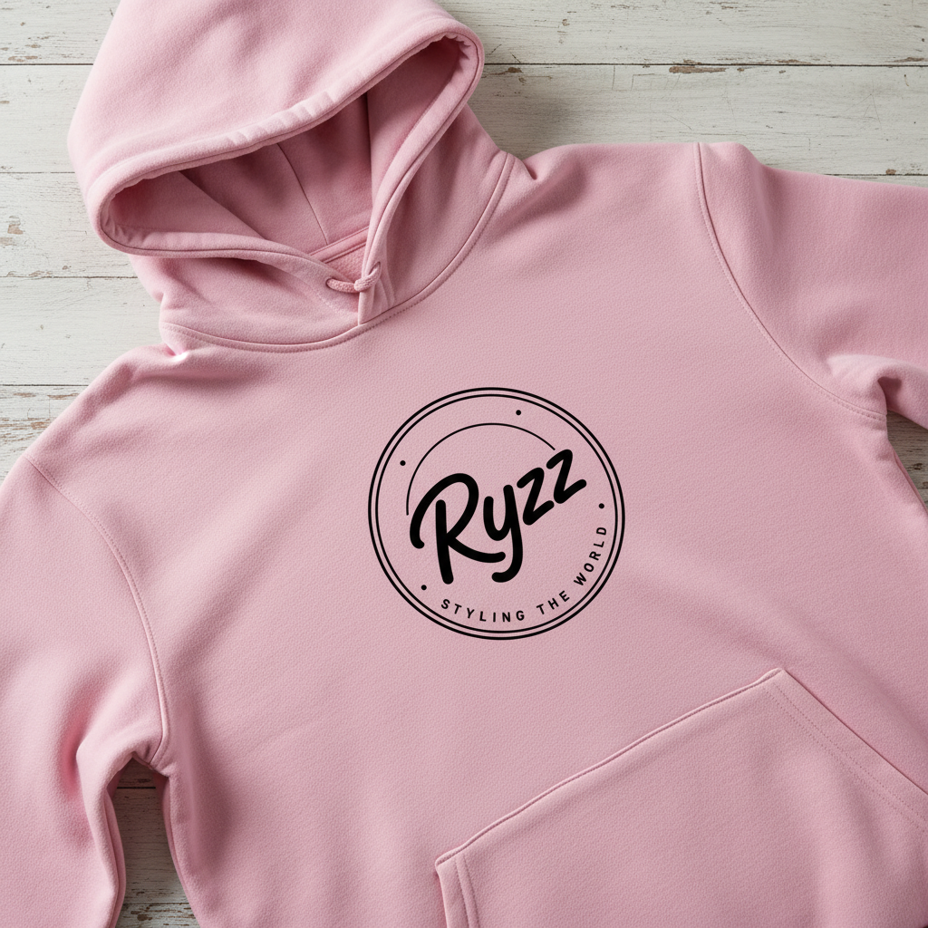 Ladies Pink Hoody