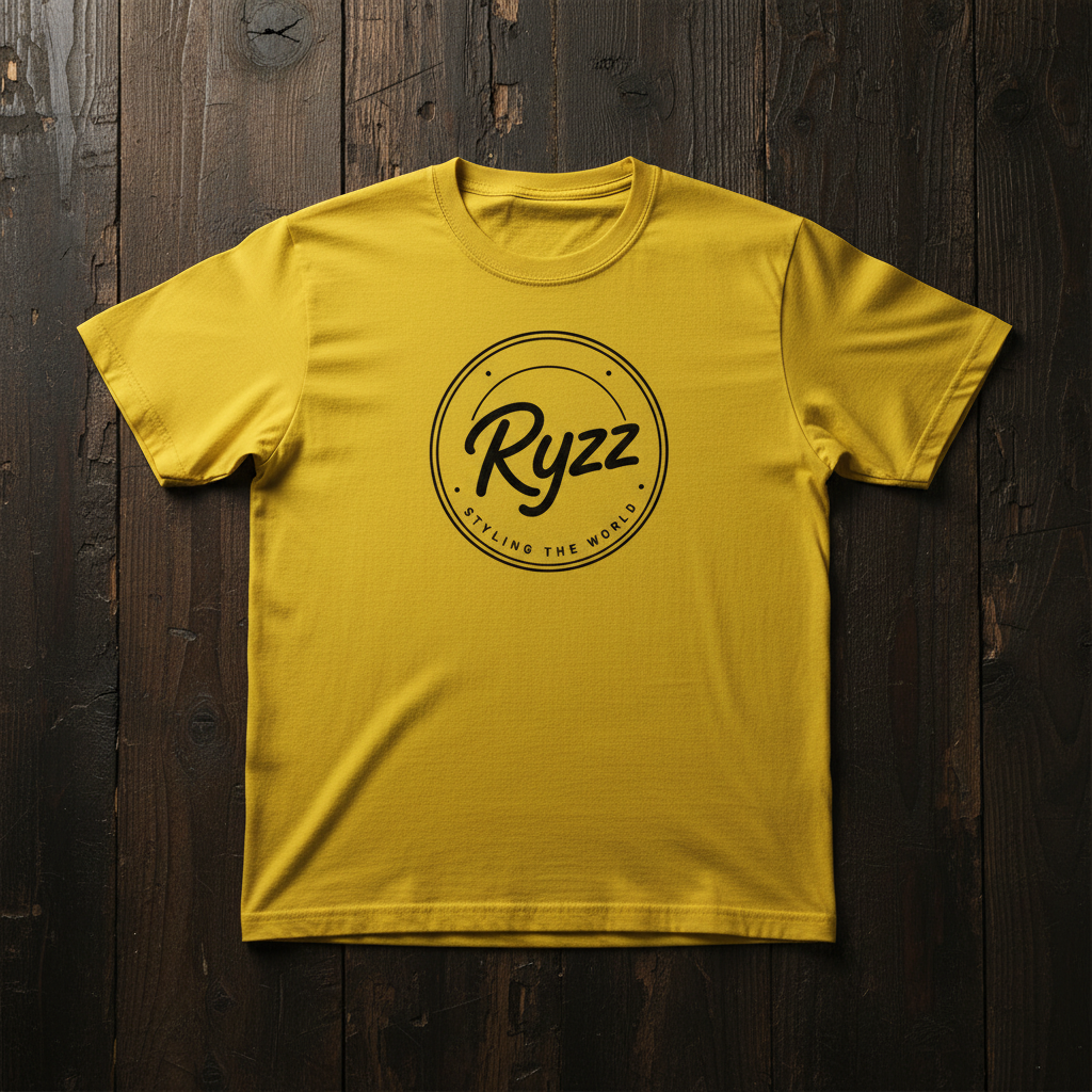 Ladies Yellow Tee