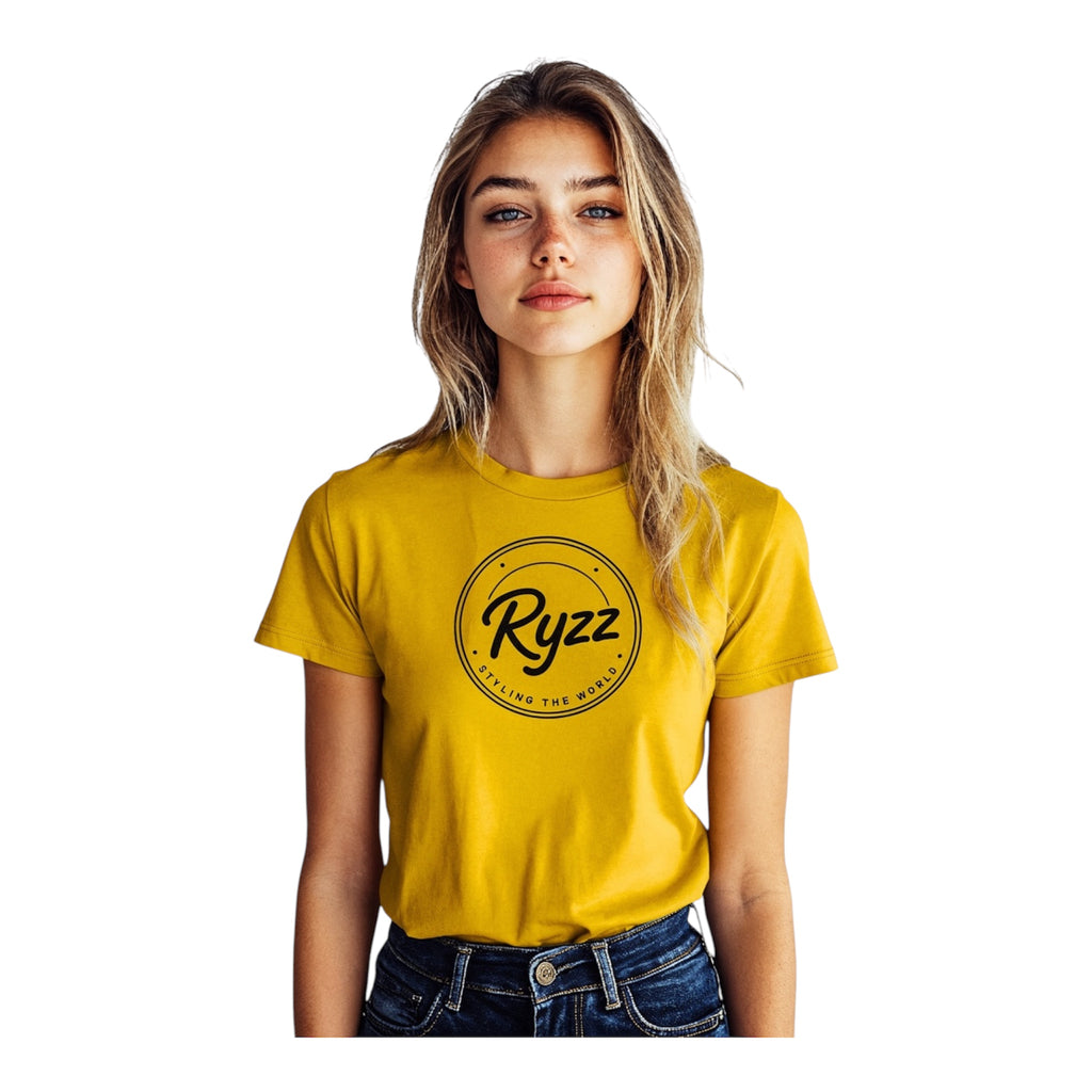 Ladies Yellow Tee