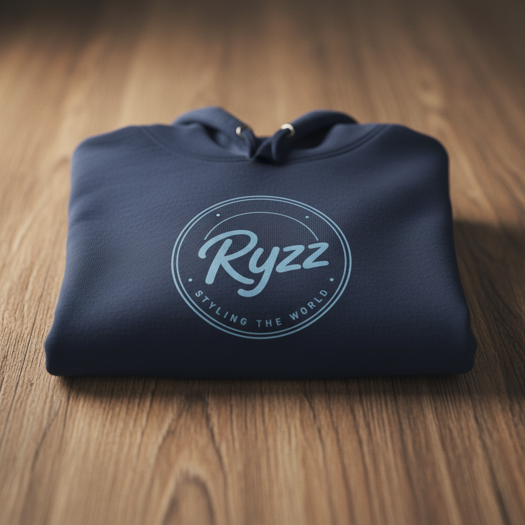 Ladies Blue Hoody
