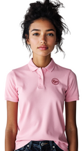 Ladies Pink Polo